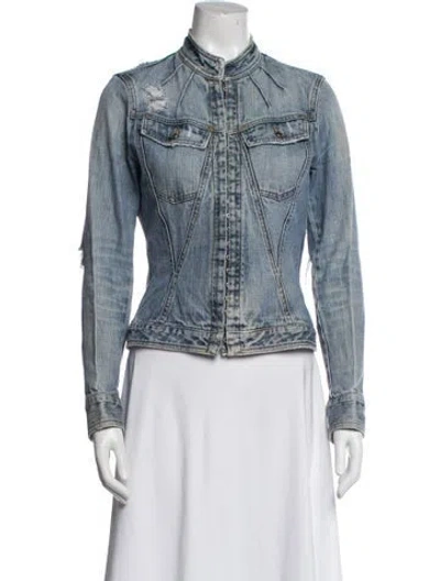 Pre-owned Dolce & Gabbana Denim Jacket In Blue
