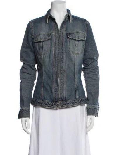 Pre-owned Dolce & Gabbana Denim Jacket In Blue