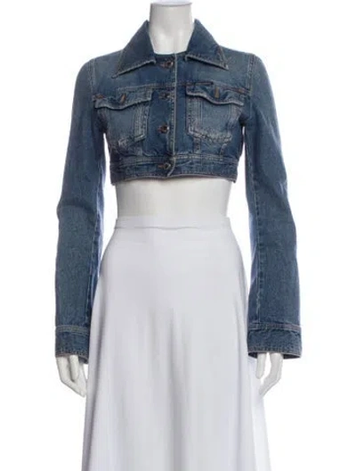 Pre-owned Dolce & Gabbana Denim Jacket In Blue