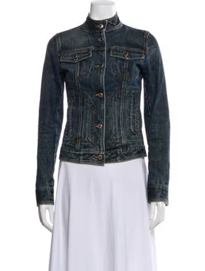 Pre-owned Dolce & Gabbana Denim Jacket In Blue