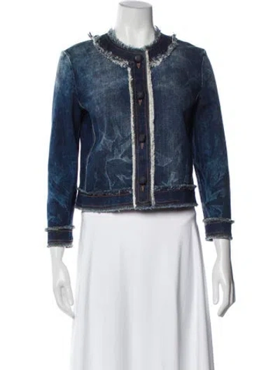Pre-owned Dolce & Gabbana Denim Jacket In Blue