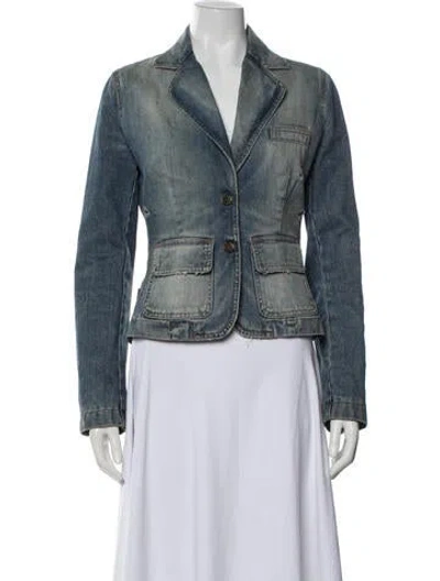 Pre-owned Dolce & Gabbana Denim Jacket In Blue