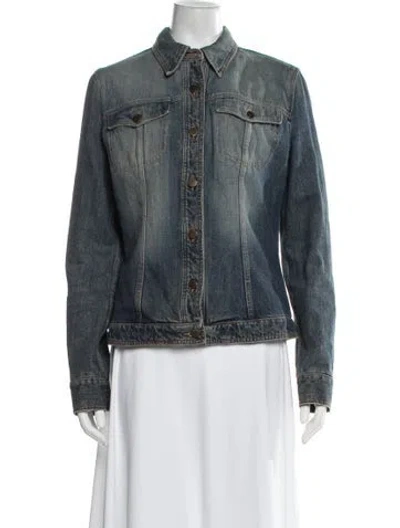 Pre-owned Dolce & Gabbana Denim Jacket In Blue