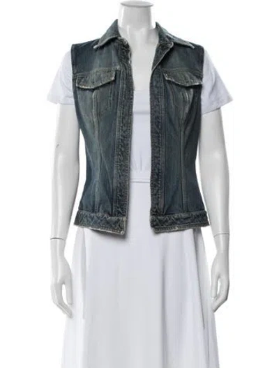 Pre-owned Dolce & Gabbana Denim Jacket In Blue