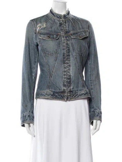 Pre-owned Dolce & Gabbana Denim Jacket In Blue