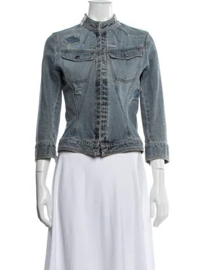 Pre-owned Dolce & Gabbana Denim Jacket In Blue