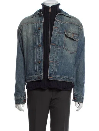 Pre-owned Dolce & Gabbana Denim Jacket In Blue