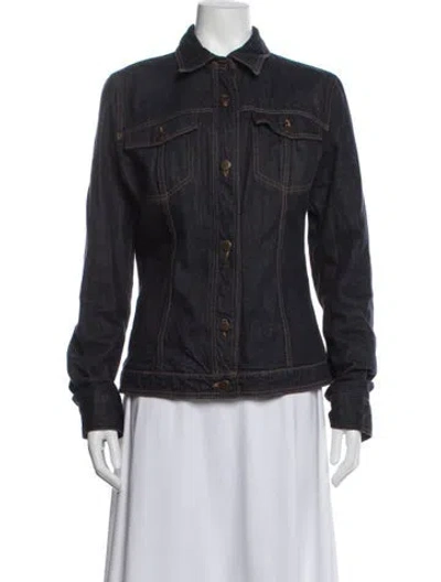Pre-owned Dolce & Gabbana Denim Jacket In Blue