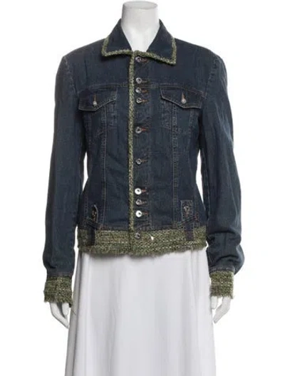 Pre-owned Dolce & Gabbana Denim Jacket In Blue
