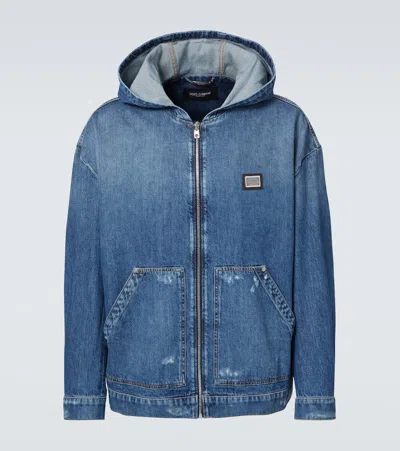 Dolce & Gabbana Denim Jacket In Blue