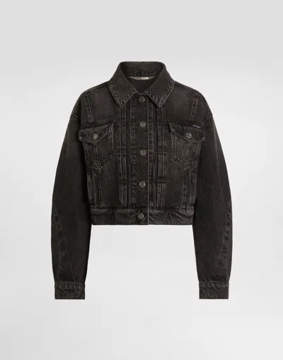 Dolce & Gabbana Denim Jacket In Multicolor