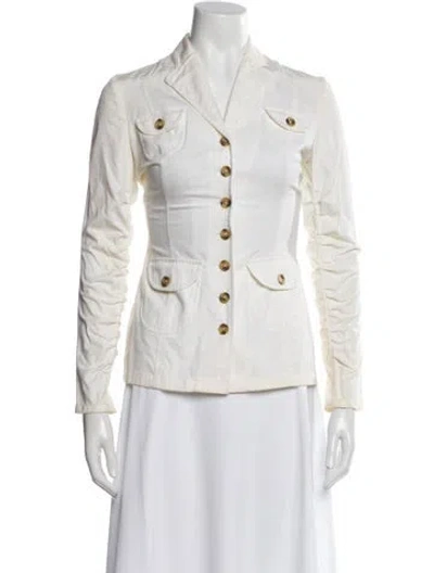 Pre-owned Dolce & Gabbana Denim Jacket In Neutral