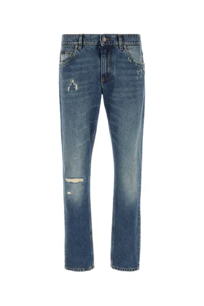 Dolce & Gabbana Denim Jeans In Blue