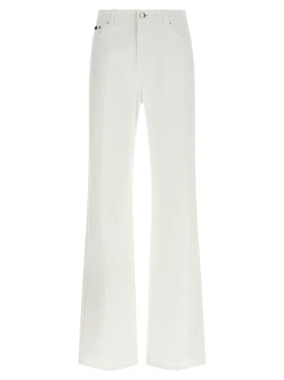 Dolce & Gabbana Denim Jeans In White