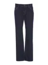 Dolce & Gabbana Denim Pants With 5 Pockets And Contrast Stitching In Azul