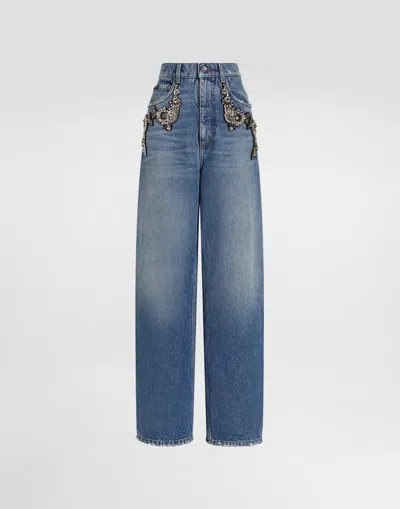 Dolce & Gabbana Denim Jeans In Blue