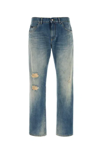 Dolce & Gabbana Denim Jeans In Blue