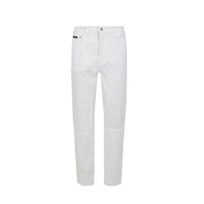 Dolce & Gabbana Denim Jeans Women In White