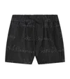 Dolce & Gabbana Denim Logo Bermuda Shorts
