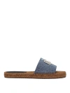 DOLCE & GABBANA DENIM LOGO ESPADRILLES