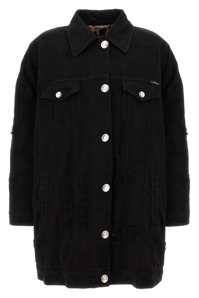 DOLCE & GABBANA DOLCE & GABBANA DENIM LONG JACKET