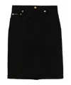 Dolce & Gabbana Midirock Aus Denim In Black