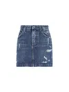 Dolce & Gabbana Denim Mini Skirt In Denim