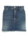Dolce & Gabbana Denim Mini Skirt Skirts Blue