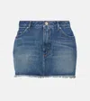 Dolce & Gabbana Denim Miniskirt In Blue