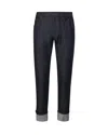 Dolce & Gabbana Vaqueros Rectos - Lavado Oscuro In Dark Denim