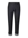 Dolce & Gabbana Vaqueros Rectos - Lavado Oscuro In Dark Wash