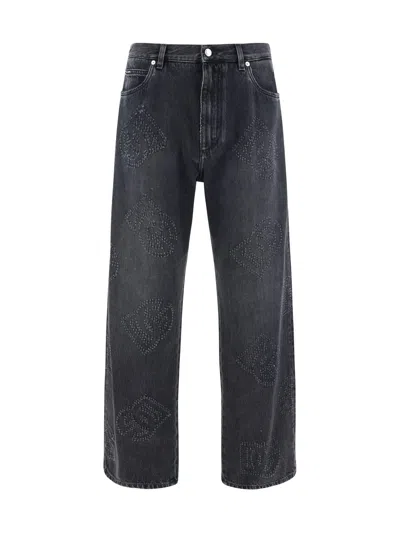 Dolce & Gabbana Denim Men's Pants In Variante Abbinata