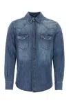 Dolce & Gabbana Elegant Denim Long Sleeve Casual Shirt