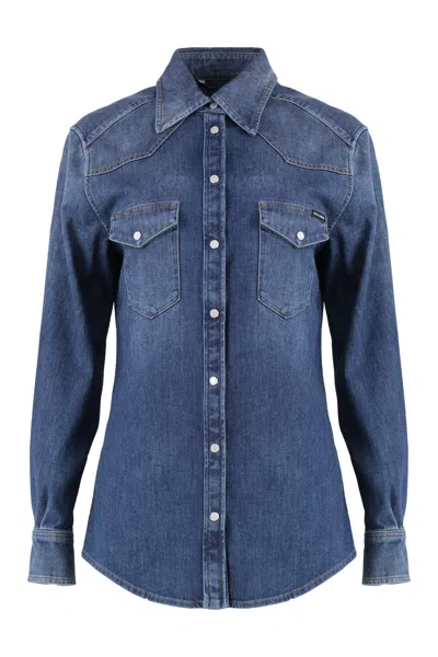 DOLCE & GABBANA DOLCE & GABBANA DENIM SHIRT