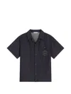 Dolce & Gabbana Denim Shirt In Black