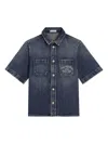 Dolce & Gabbana Denim Shirt In Blue