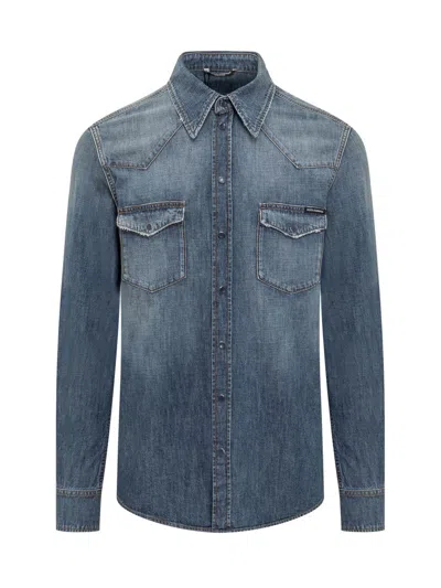 DOLCE & GABBANA DOLCE & GABBANA DENIM SHIRT