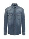 Dolce & Gabbana Men's Shirt In Denim Var Abbinata