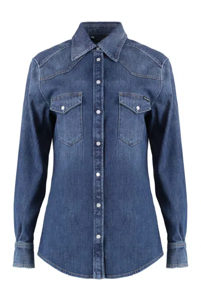 DOLCE & GABBANA DOLCE & GABBANA DENIM SHIRT