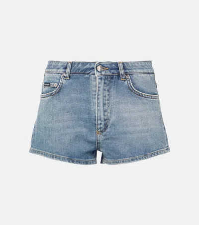 Dolce & Gabbana Denim Shorts In Blue