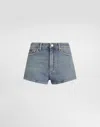 Dolce & Gabbana Denim Shorts In Multicolor