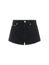 Dolce & Gabbana Denim Shorts In Black