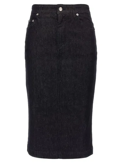 DOLCE & GABBANA DOLCE & GABBANA DENIM SKIRT