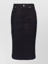 Dolce & Gabbana Denim Pencil Midi Skirt