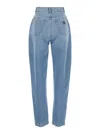 Dolce & Gabbana 'amber' Light Blue Jeans With Rips In Cotton Denim Woman In Blue
