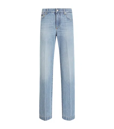 DOLCE & GABBANA DENIM STRAIGHT JEANS