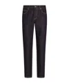 Dolce & Gabbana Regular Stretch Jeans In Black