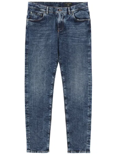 Dolce & Gabbana Denim Trousers In Blue