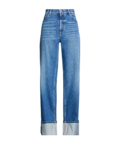 Dolce & Gabbana Denim Trousers In Blue