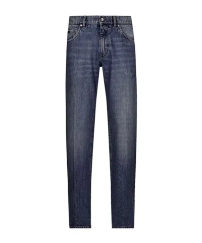 DOLCE & GABBANA DOLCE  GABBANA DG EMBROIDERED JEANS